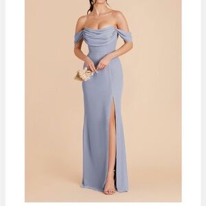Birdy Grey Dusty Blue Maxi Dress